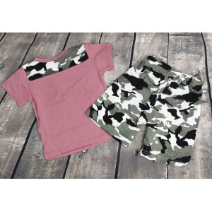 Літній костюм для хлопчика камуфляж 1184