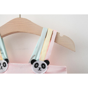 Літня сукня Панда рожева 1189