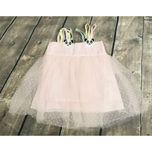 Літня сукня Панда рожева 1189