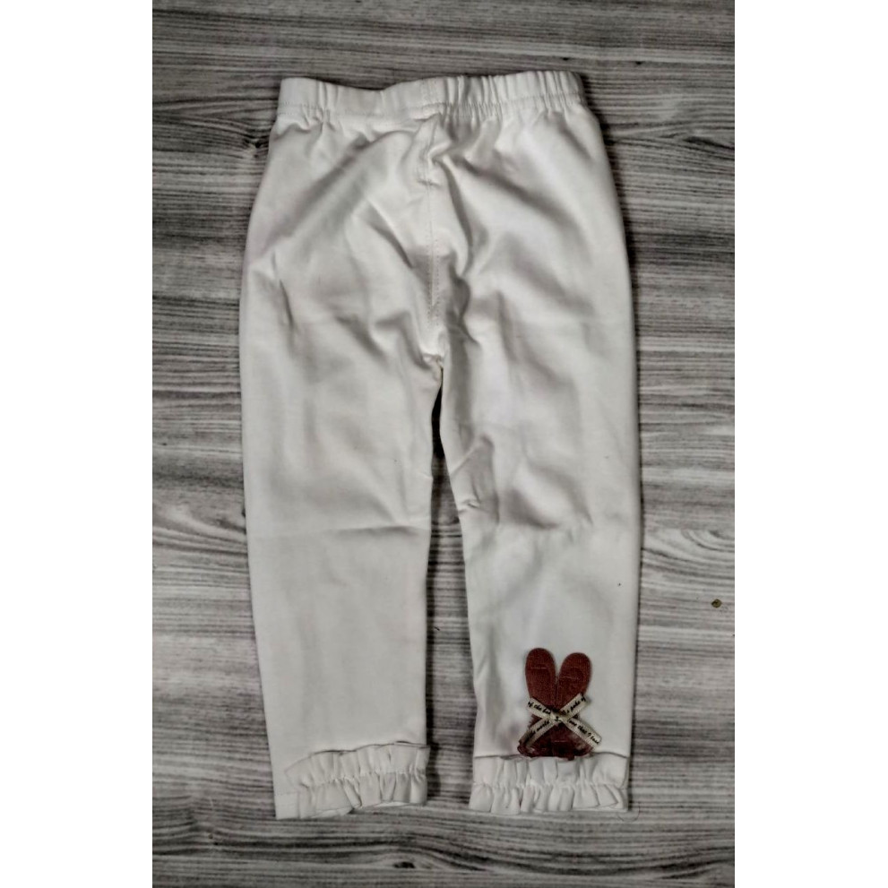 Лосіни для дівчинки білі 4422