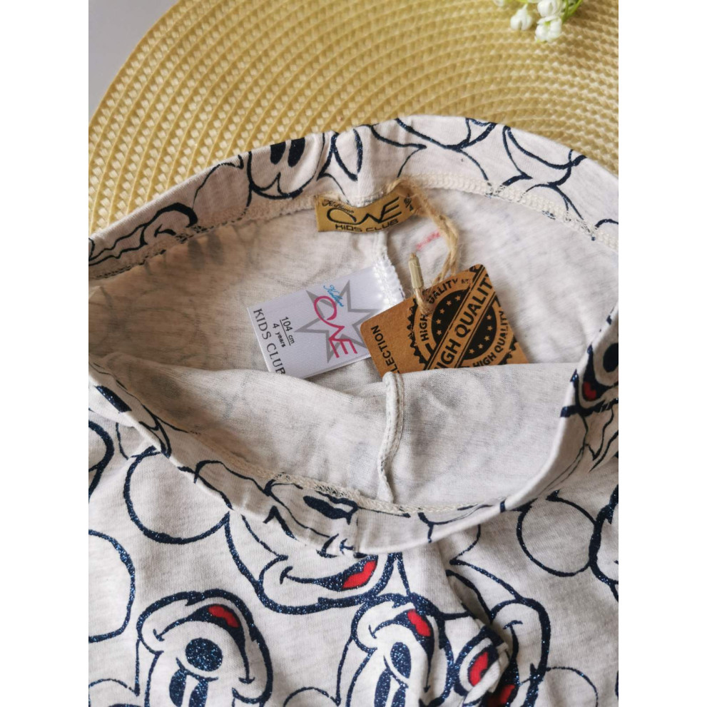 Лосіни для дівчинки сірі 3838