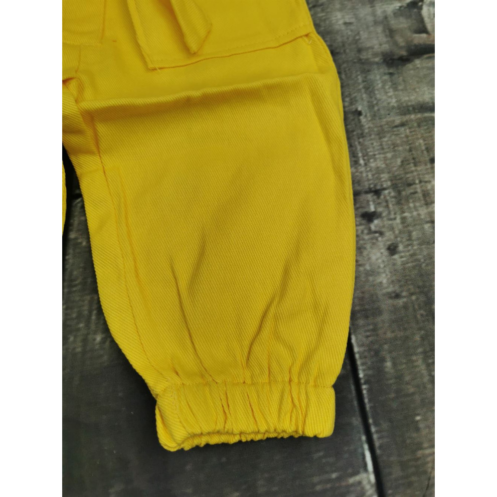 Напівкомбінезон жовтий 1341