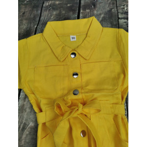 Напівкомбінезон жовтий 1341