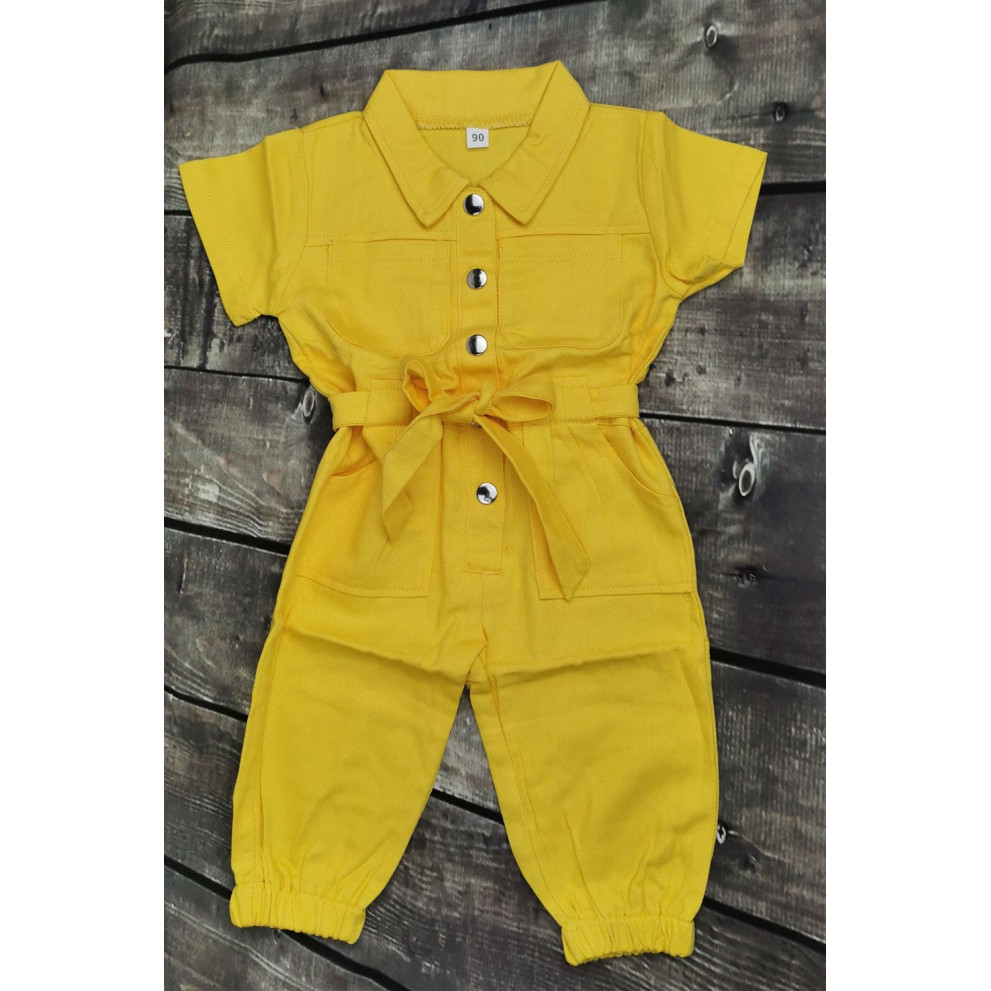 Напівкомбінезон жовтий 1341