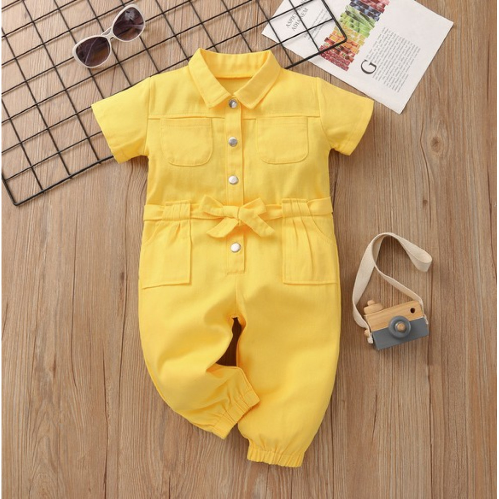 Напівкомбінезон жовтий 1341