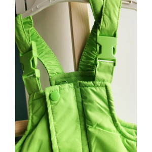 Напівкомбінезони зимовий зелений 30233