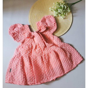 Нарядна сукня для дівчинки рожева 2124