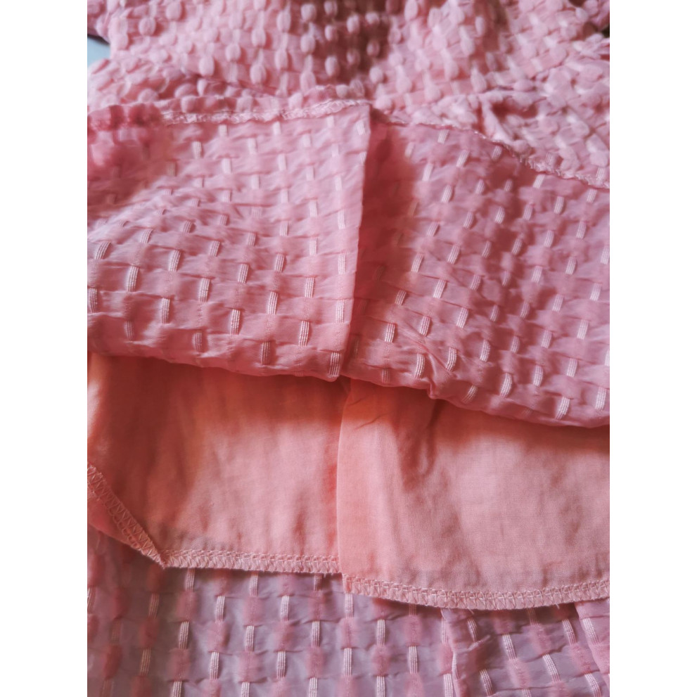 Нарядна сукня для дівчинки рожева 2124