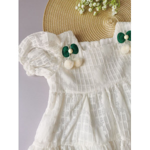 Нарядна сукня для дівчинки Вишеньки 10015