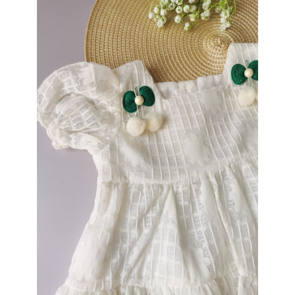 Нарядна сукня для дівчинки Вишеньки 10015