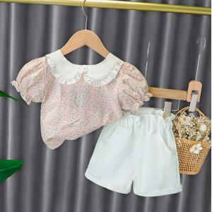 Нарядний костюм для дівчинки на літо 1280