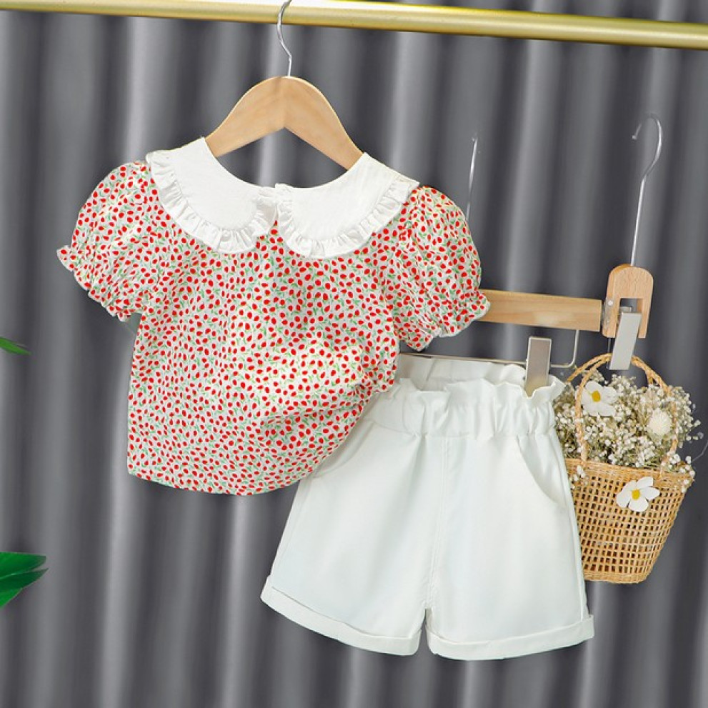 Нарядний костюм для дівчинки на літо 1328