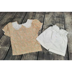 Нарядний костюм для дівчинки на літо 1279