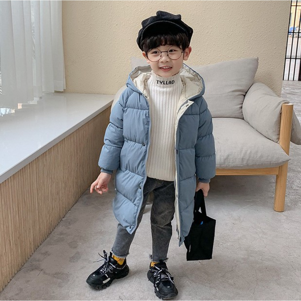 Пальто демісезонне синє 1557