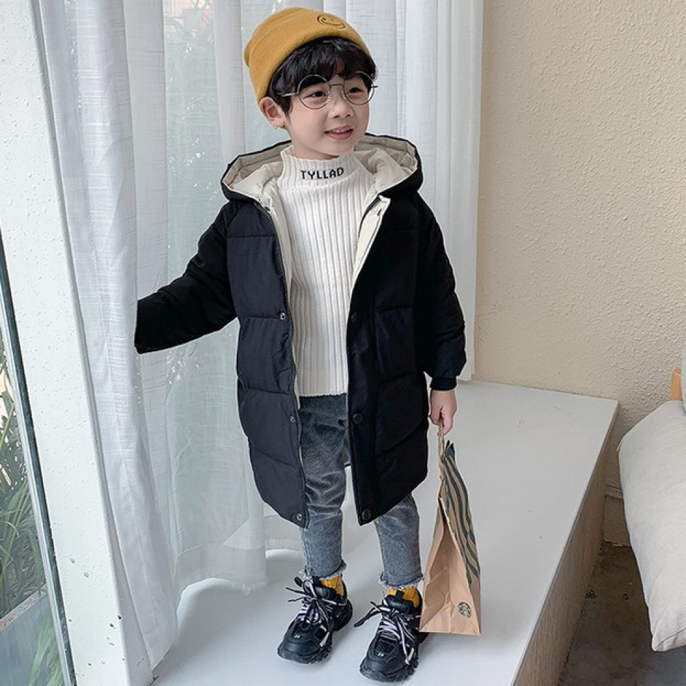 Пальто єврозима чорне 1558