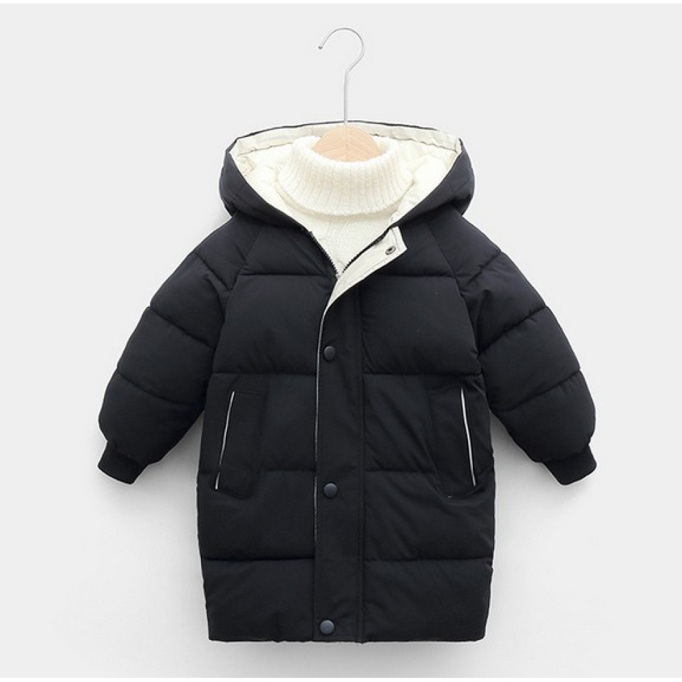 Пальто єврозима чорне 1558