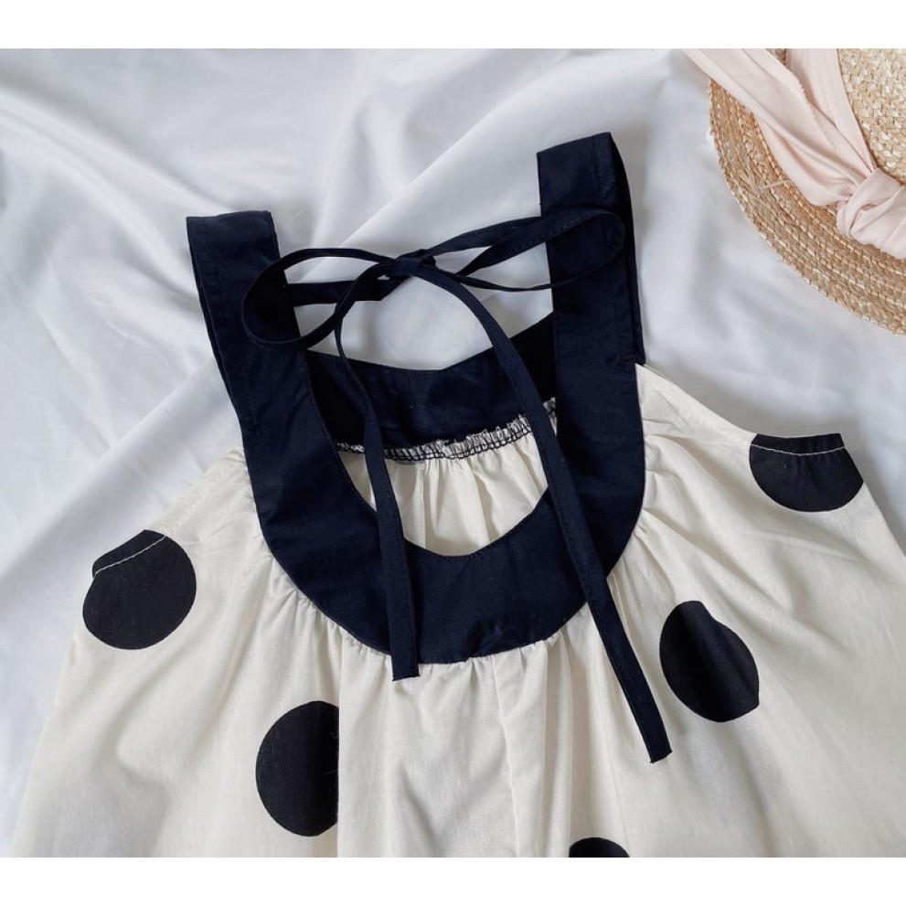 Сукня для дівчинки на літо в кружечок 10449