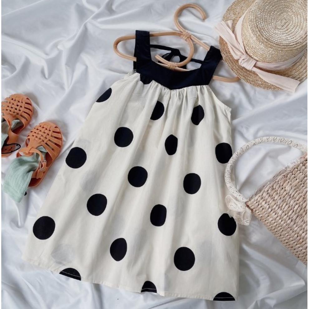 Сукня для дівчинки на літо в кружечок 10449