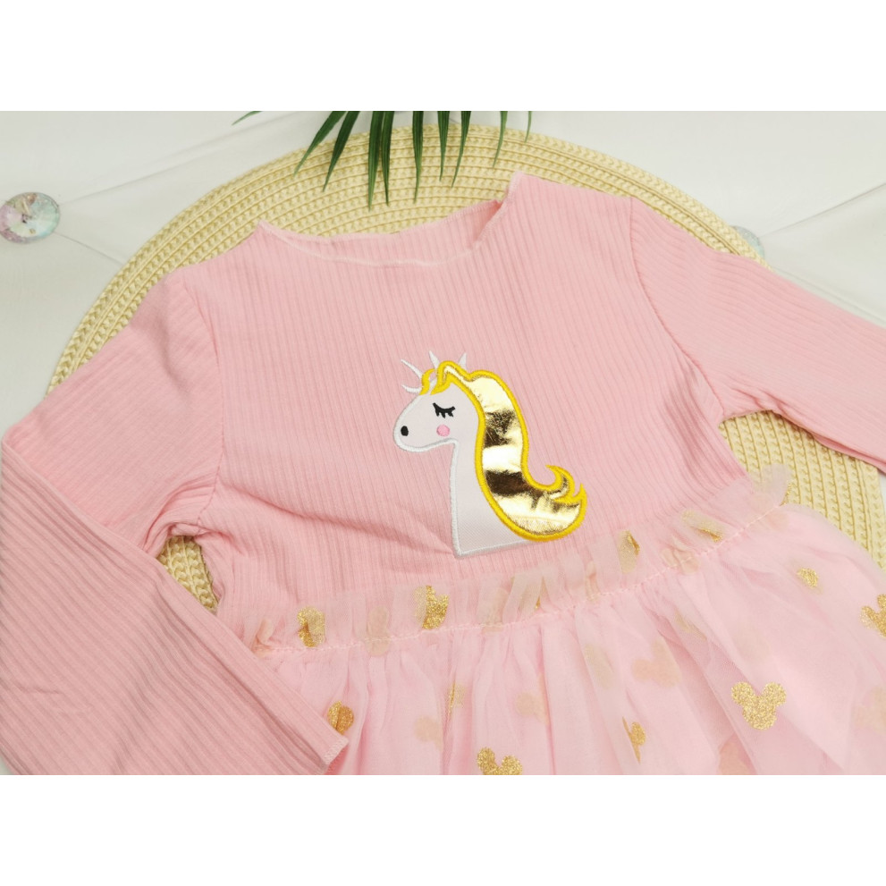 Сукня для дівчинки рожева Horse 1926