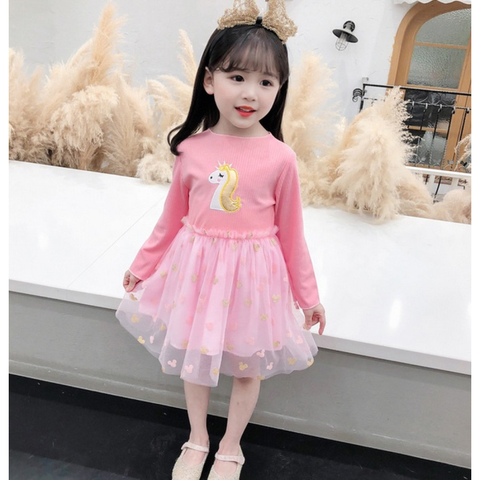 Сукня для дівчинки рожева Horse 1926