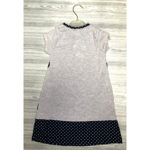 Плаття для дівчинки Bears сіре 3846