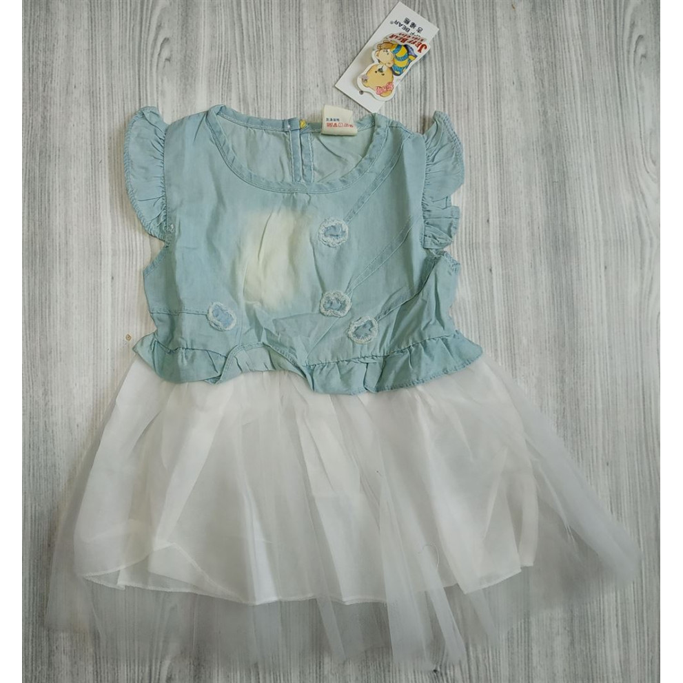 Плаття для дівчинки білий низ 2986