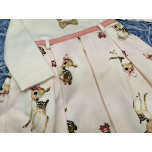 Платтячко білий верх Deer 4658