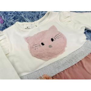 Платтячко білий верх Kitten 4661