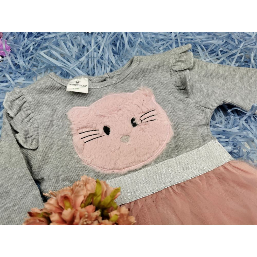 Платтячко сірий верх Kitten 4663