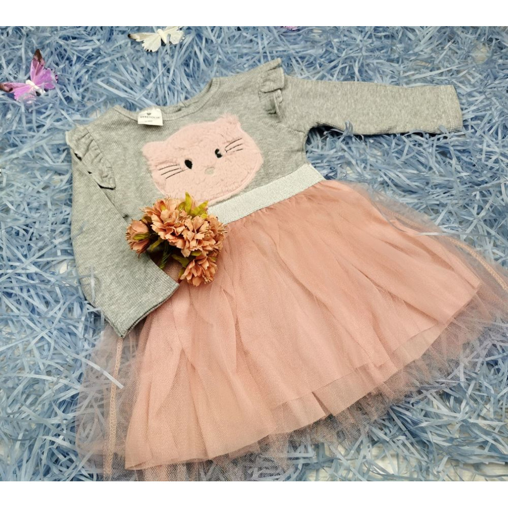 Платтячко сірий верх Kitten 4663