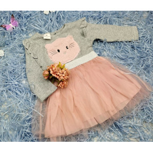 Платтячко сірий верх Kitten 4663