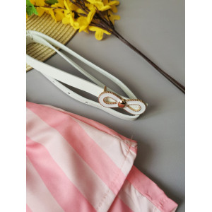 Ромпер для дівчинки на літо рожевий 1055