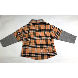 Сорочка хлопчику оранж 3984