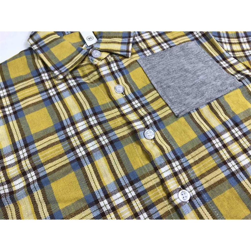 Сорочка хлопчику жовта 3985