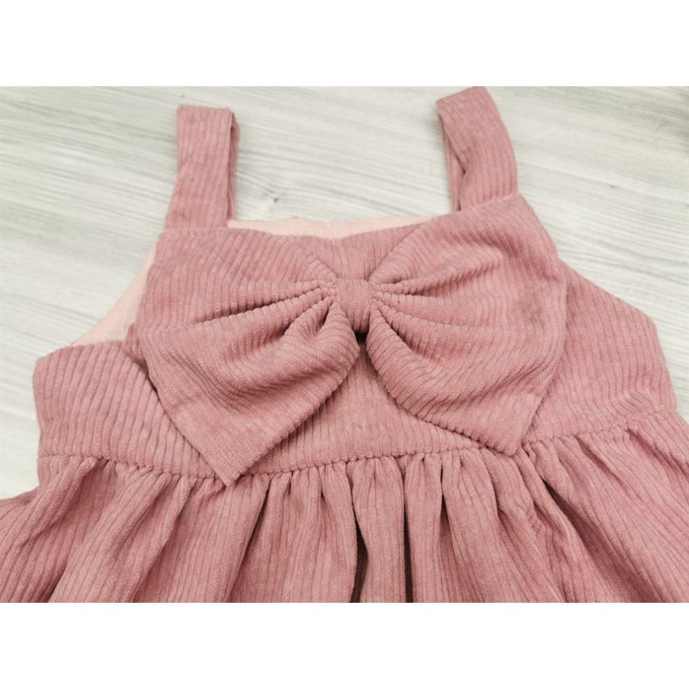 Сарафан для дівчинки Бантик рожевий 1627