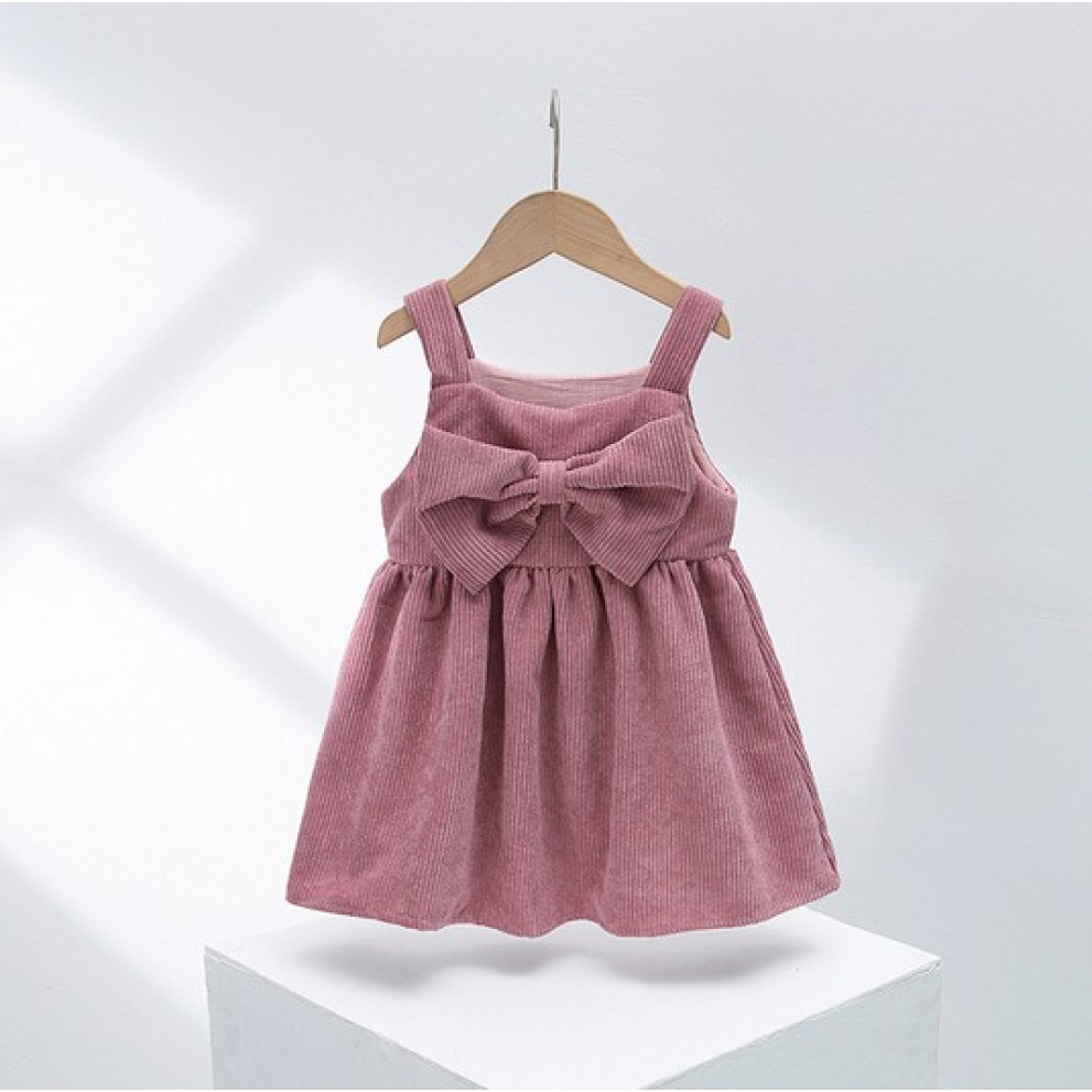 Сарафан для дівчинки Бантик рожевий 1627