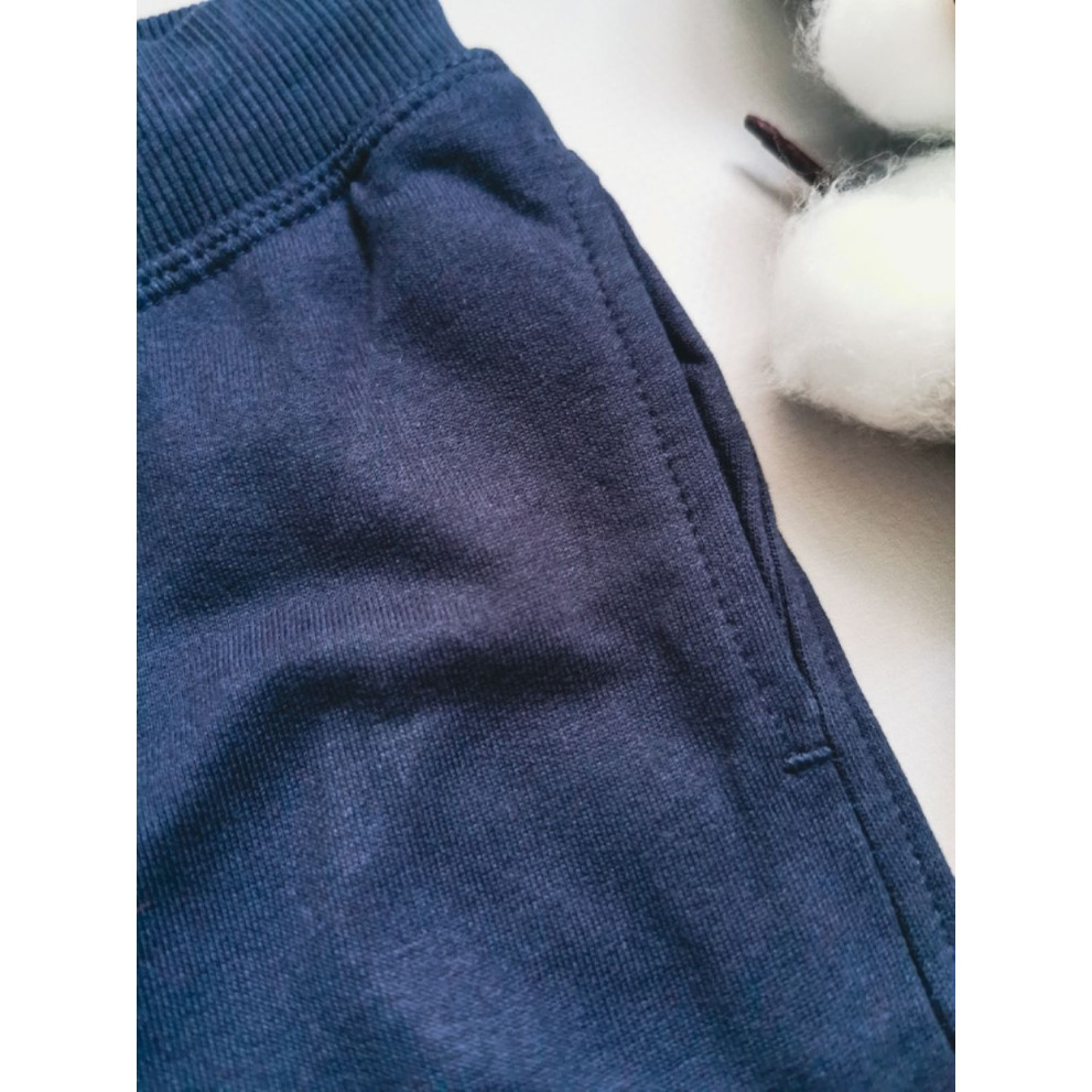 Спортивні штанці темно-сині 30180