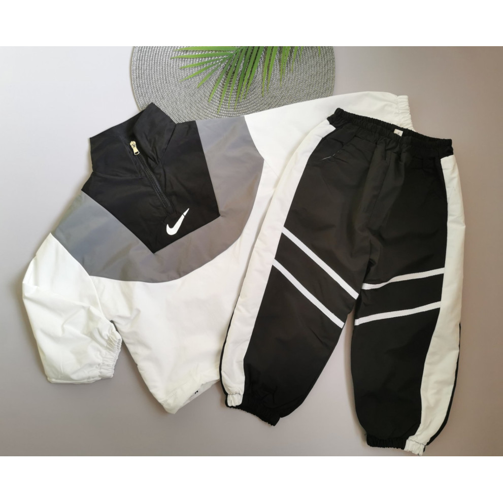 Спортивний костюм білий верх 10091