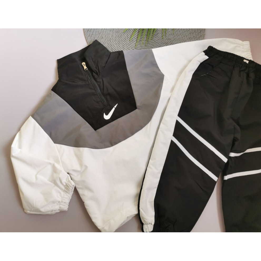 Спортивний костюм білий верх 10091