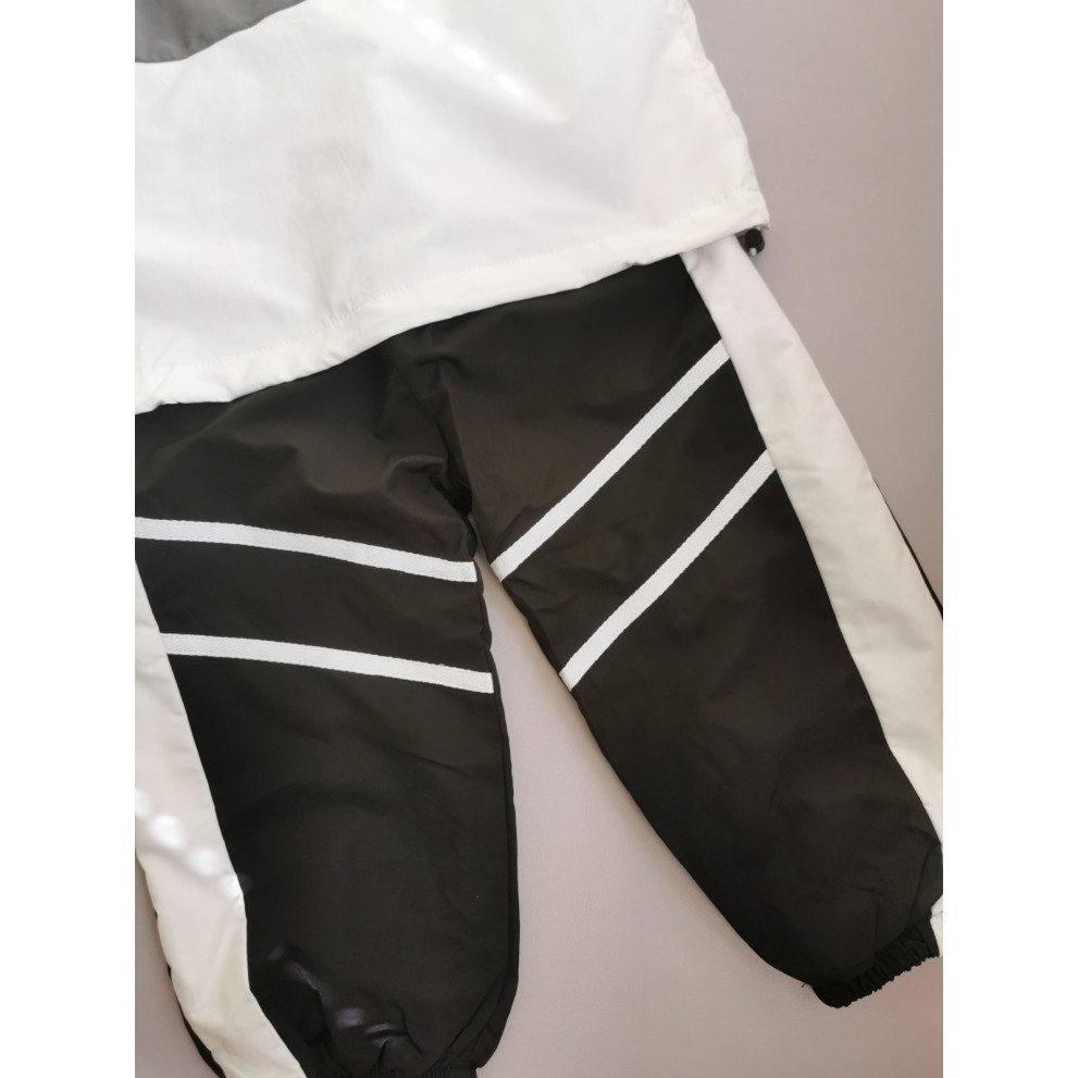 Спортивний костюм білий верх 10091