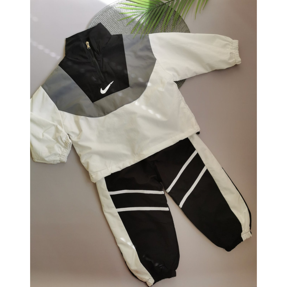 Спортивний костюм білий верх 10091