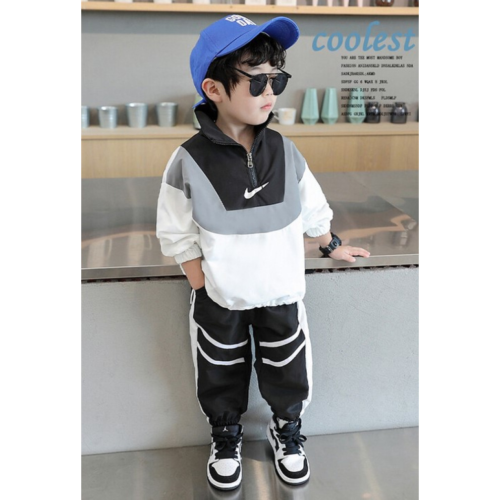 Спортивний костюм білий верх 10091