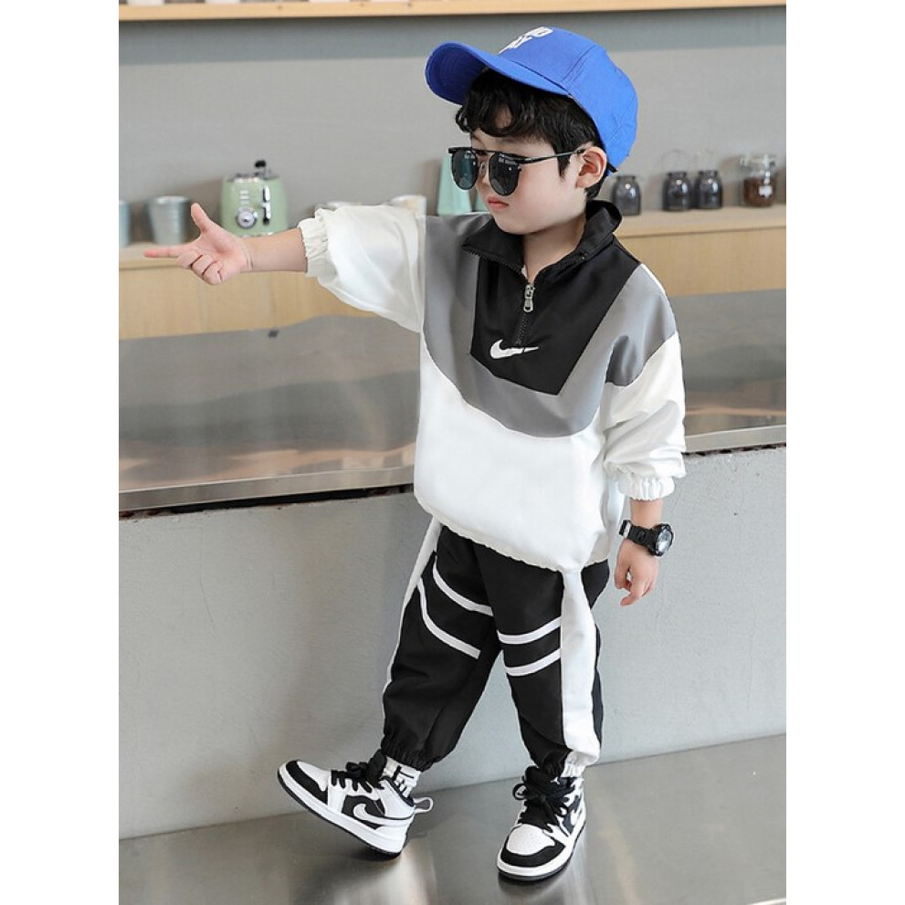 Спортивний костюм білий верх 10091