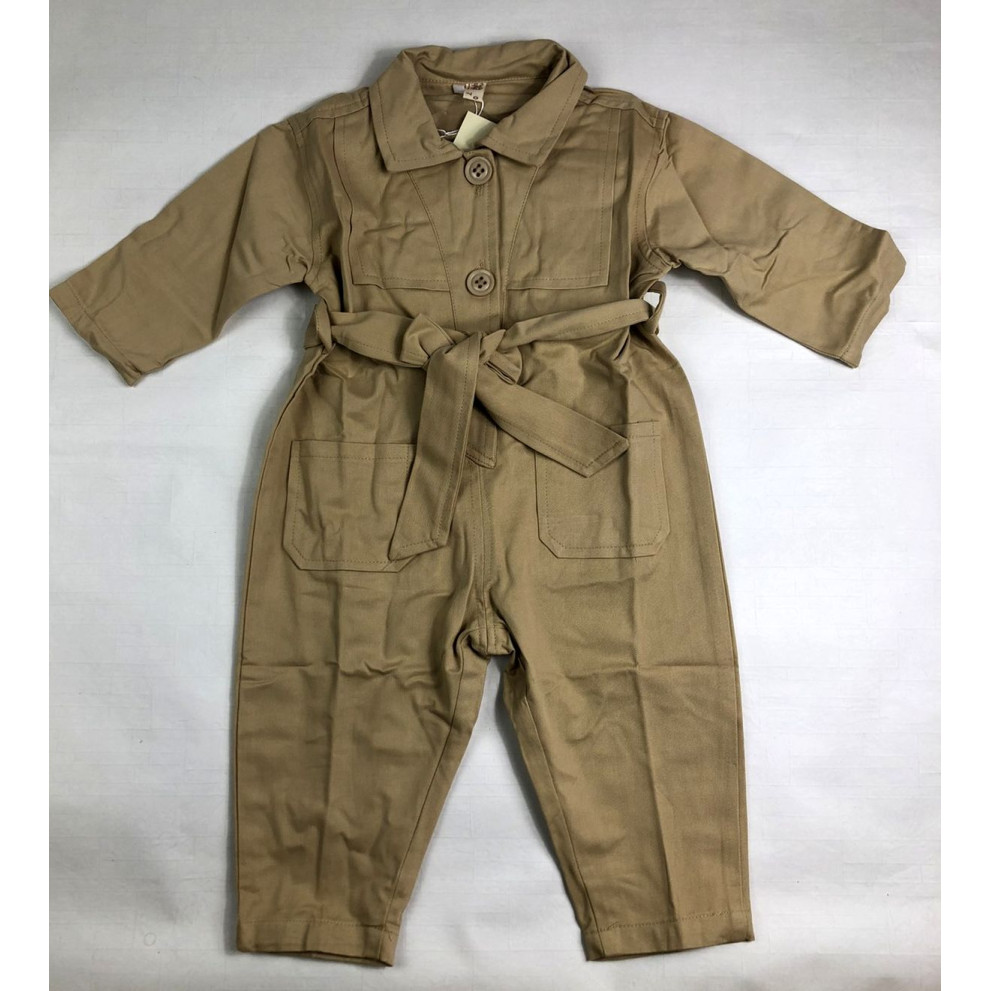 Стильний комбінезон беж 3990