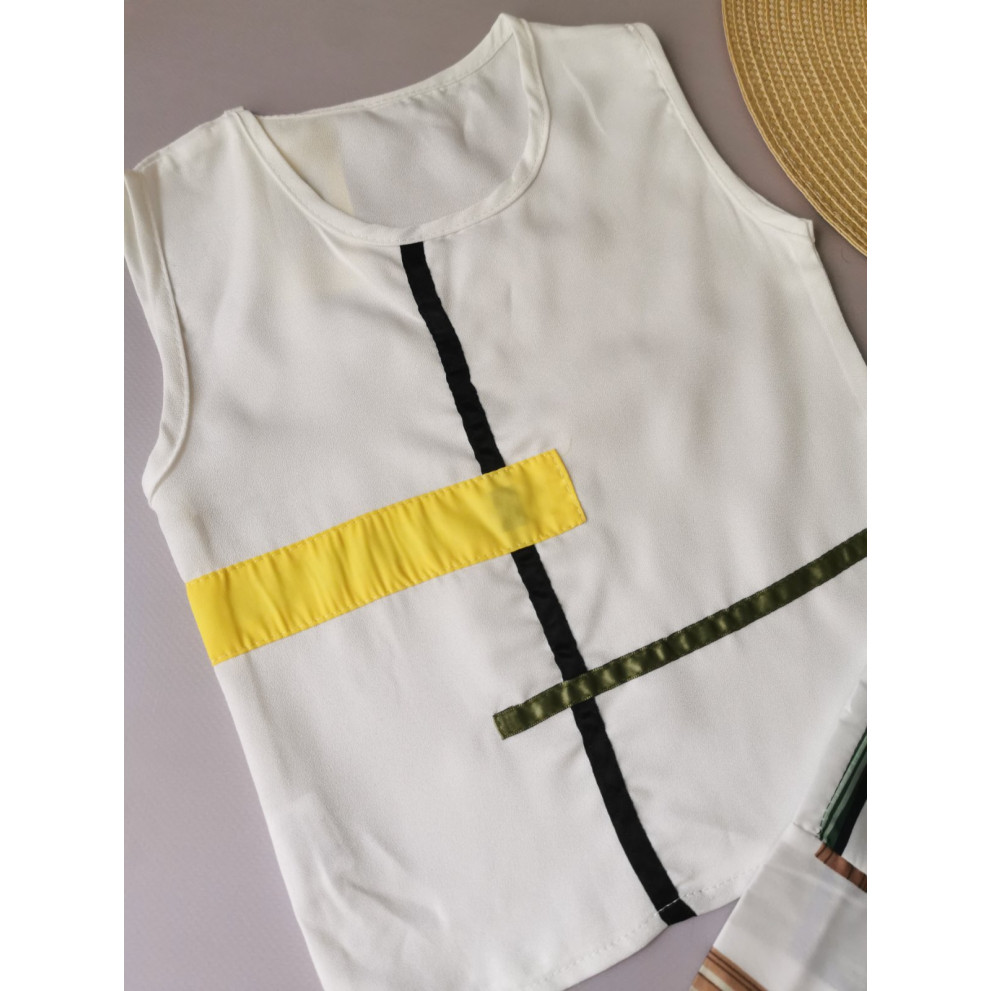 Стильний костюм на літо для дівчинки 2118 