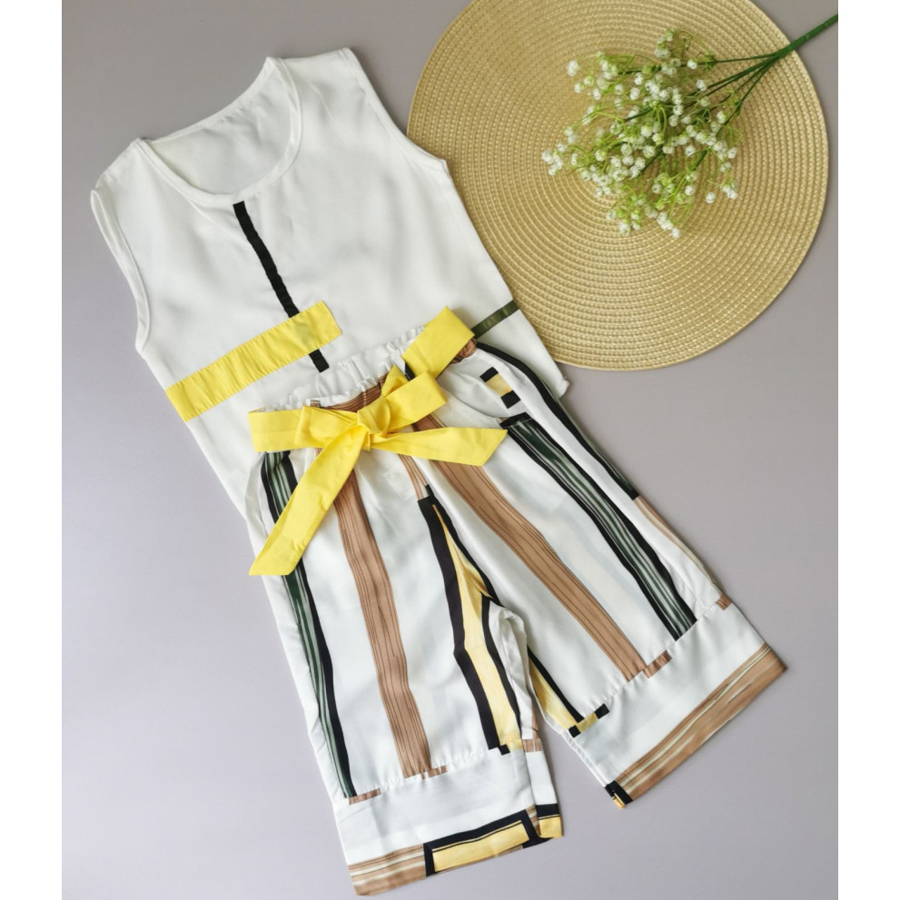 Стильний костюм на літо для дівчинки 2118 