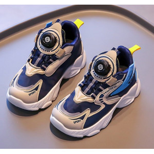 Стильні кросівки з BOA темно-сині