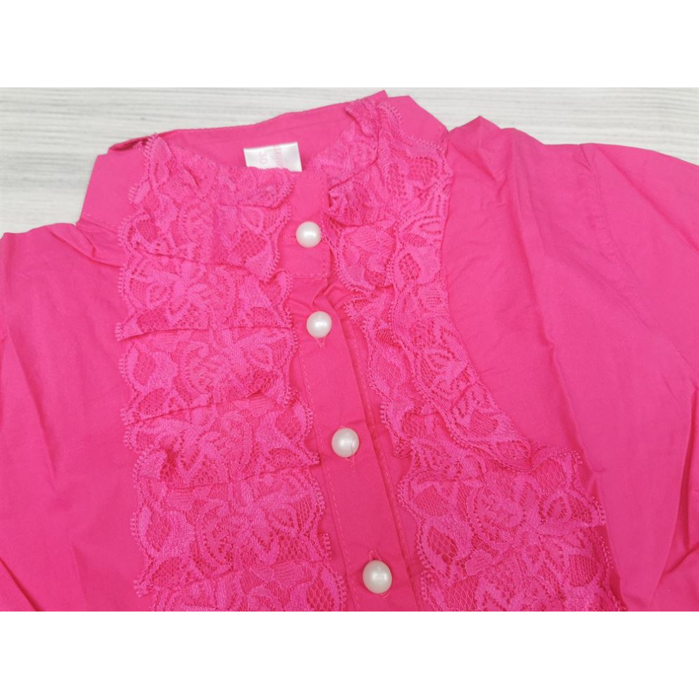 Сукня-блузка малинова 1580