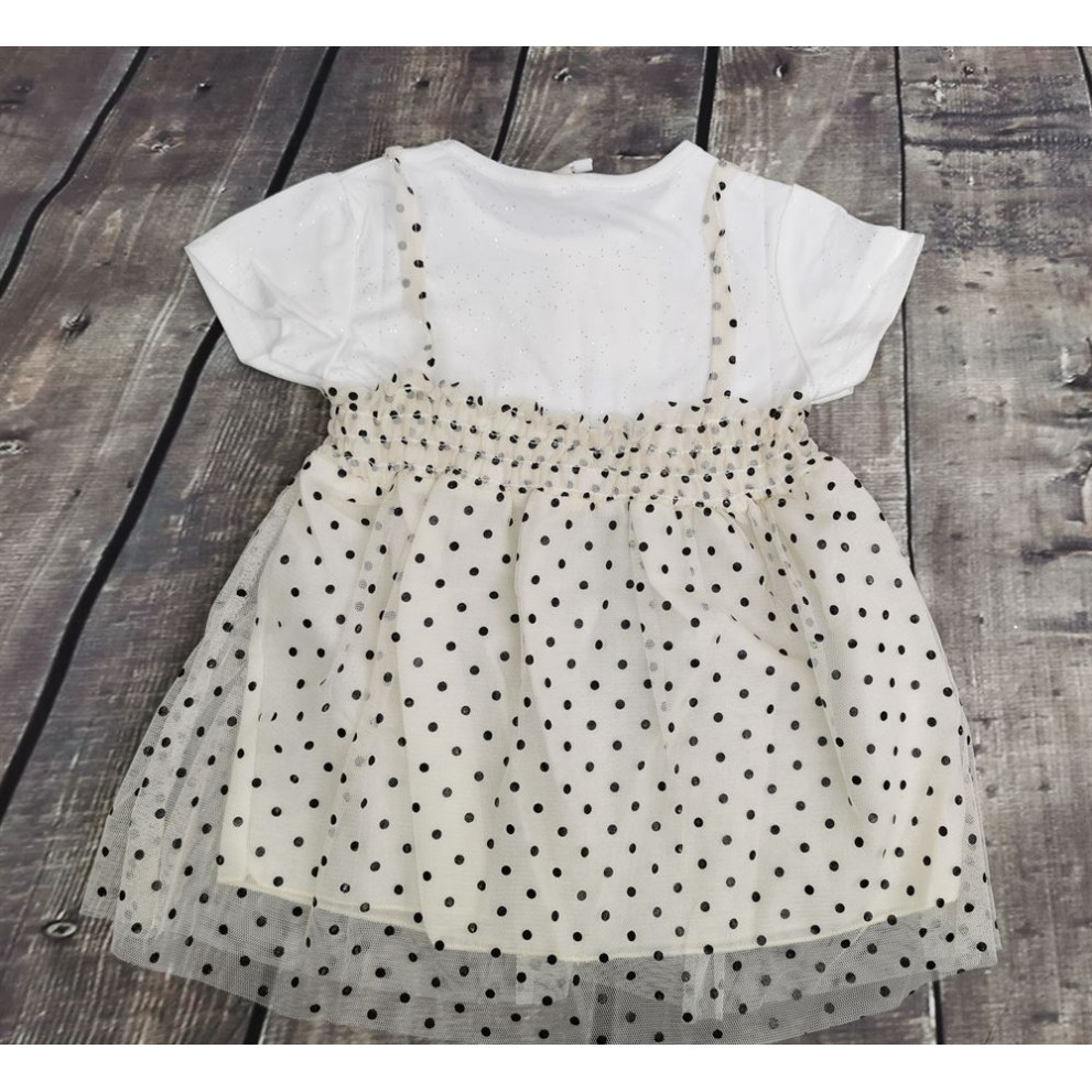 Сукня для дівчинки білий верх 1286