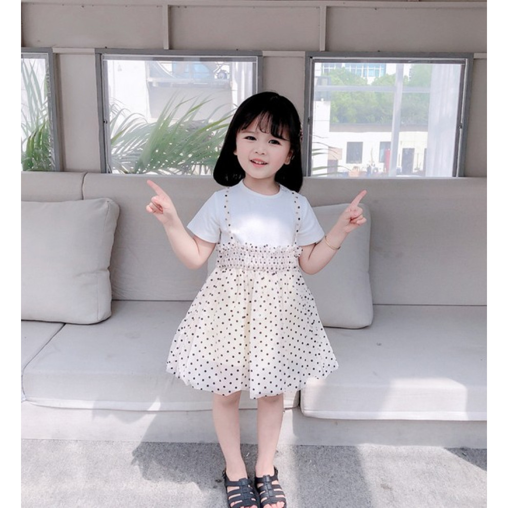 Сукня для дівчинки білий верх 1286